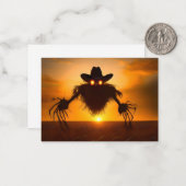 浮かぶかかし ノートカード (正面/裏面インサイチュ)