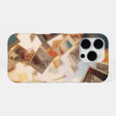 浮かぶポラロイドの思い出 iPhoneケース (裏面横)