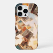 浮かぶポラロイドの思い出 iPhoneケース (裏面)
