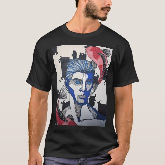 浮かぶ思考 Tシャツ (正面)