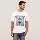 浮かぶ柳と木の夢 Tシャツ (正面フル)
