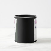 浮かぶ気球頭部スケッチ マグカップ (中央)