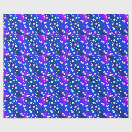 浮かぶ泡 ラッピングペーパー (フラット)