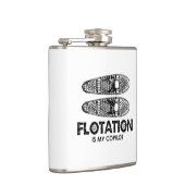 浮きは私のコパイロットのスノーシュー フラスク (右)