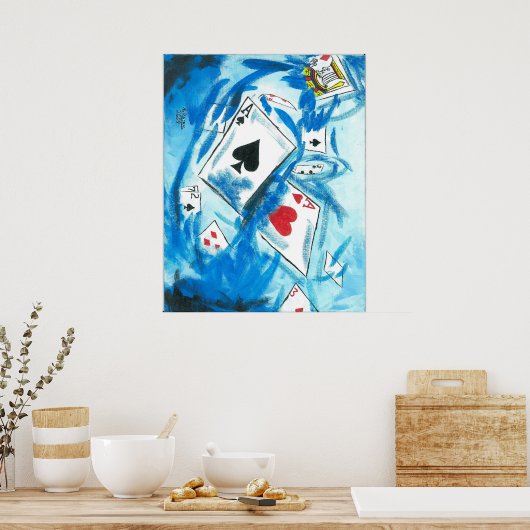 浮きエース ポスター (キッチン)