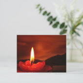 浮きキャンドル ポストカード (スタンド正面)