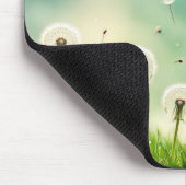 浮きタンポポの苗 マウスパッド (コーナー)