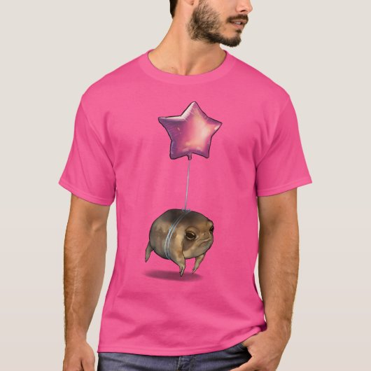 浮きポテトカエル Tシャツ (正面)