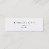 浮きモダン輪名刺 スキニー名刺 (裏面)