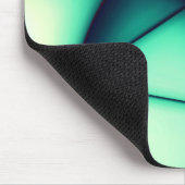 浮き上がった形のない切り出し、緑から緑がかったベージュ マウスパッド (コーナー)