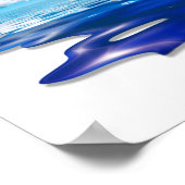 浮き上がる青空 ポスター (角)