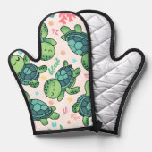 浮き亀 鍋つかみ (正面/裏面)