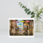 浮き傘 ポストカード (スタンド正面)