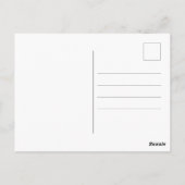 浮き出た3Dタイポグラフィーとスパークル 誕生日おめでとう ポストカード (裏面)