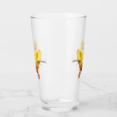 浮き小さなアヒルのガラス タンブラーグラス (左)