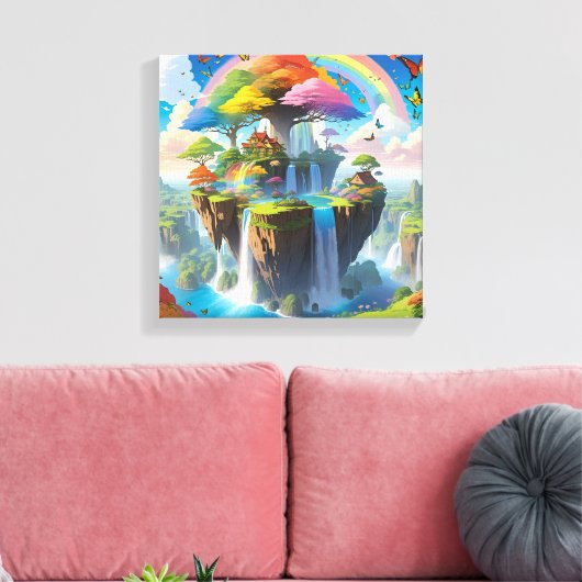 浮き島 キャンバスプリント (インサイチュ (リビング))