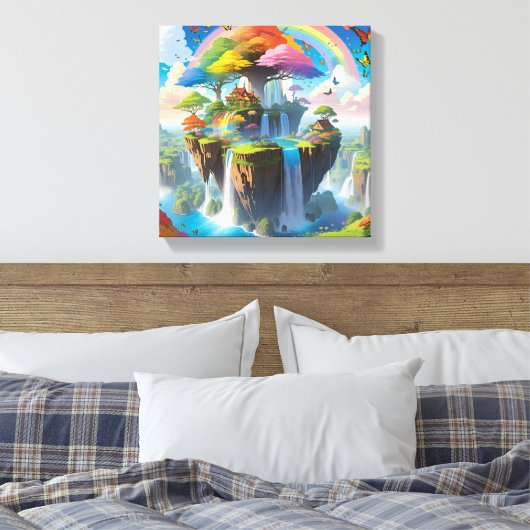 浮き島 キャンバスプリント (インサイチュ (寝室))