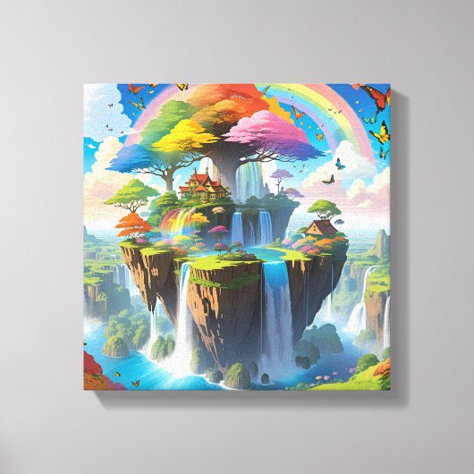 浮き島 キャンバスプリント (正面)