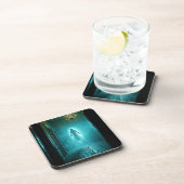 浮き幽霊のような幻影 コースター (右側)