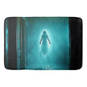 浮き幽霊のような幻影 バスマット (正面)