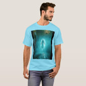 浮き幽霊のような幻影 Tシャツ (正面フル)