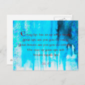 浮き沈みポストカード ポストカード (正面/裏面)