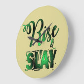 浮き沈み ラージ壁時計 (傾斜)