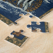 浮き浮き生活：ニワトリとニワトリの海 ジグソーパズル (側面)