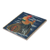 浮き浮き生活：ニワトリとニワトリの海 タイル (側面)