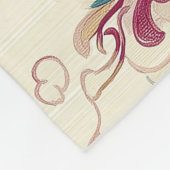 浮き牡丹 フリースブランケット (角)