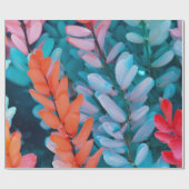 浮き羽:水彩コレクション ラッピングペーパー (フラット)