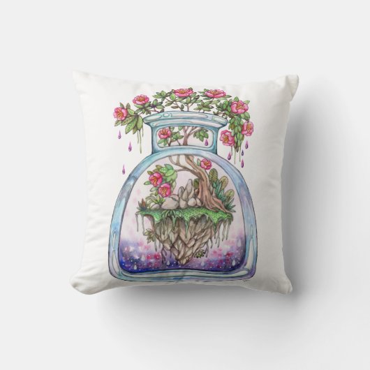 浮き花 クッション (正面)