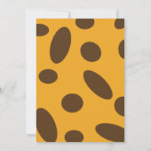 浮き輪のキリンと風船の誕生日パーティー 招待状 (裏面)