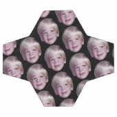 浮き頭写真の追加 – 小パターン黒 サッカーボール (フラット)