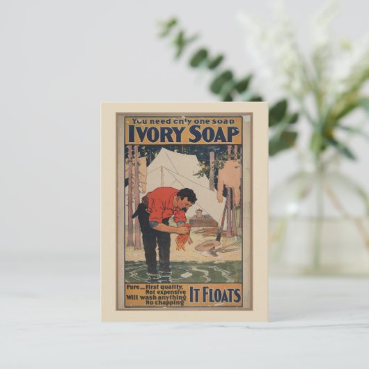 浮く ポストカード (スタンド正面)