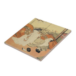 浮クラシック世絵花魁 タイル