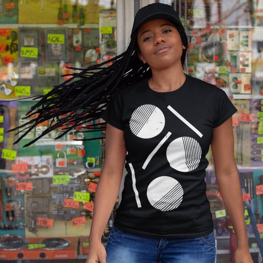 浮ミニマル球 Tシャツ