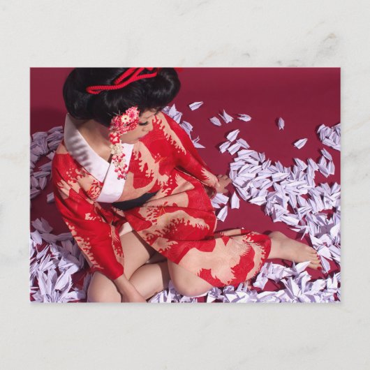 浮世の乙女 ポストカード (正面)