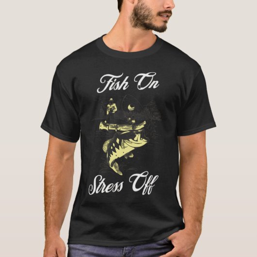 浮世絵すもう漁師 - 古典的な日本風ウッドブロック Tシャツ (正面)