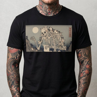 浮世絵にインスパイアされたマウスパッド - ドラマチックJAPAN Tシャツ