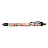 浮世絵の猫のパターン: 国芳 黒ボールペン (トップ)