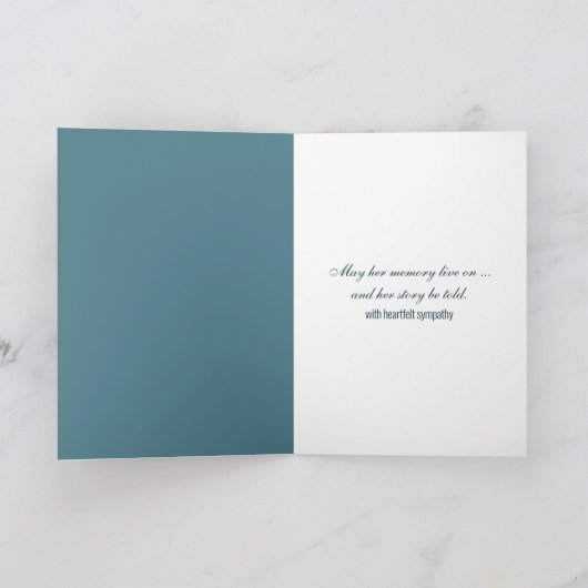 浮世絵アート女日本の性悔やみや弔慰 カード (内部)