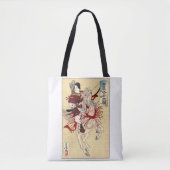 浮世絵アート 女性武将 トートバッグ (正面)