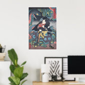 浮世絵アート 日本の木版画 ニンジャポスター ポスター (ホームオフィス)