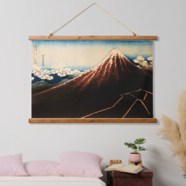 浮世絵サミットの下日本のに 吊り下げ型タペストリー