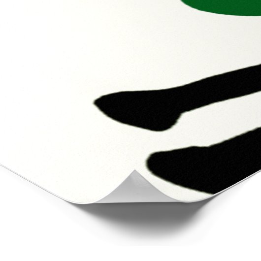 浮世絵スタイルア日本のートアジアカエル ポスター (角)