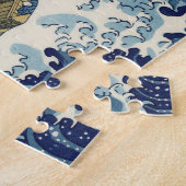 浮世絵パズル ukiyoe 葛飾北斎 「富嶽三十六景 神奈川沖浪裏」 ジグソーパズル (側面)