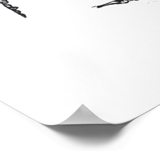 浮世絵庭鳥豊弘日本の著 ポスター (角)