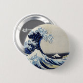 浮世絵日本のアート第4巻 缶バッジ (正面&裏面)