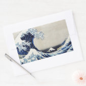 浮世絵日本のアート第4巻 長方形シール (封筒)